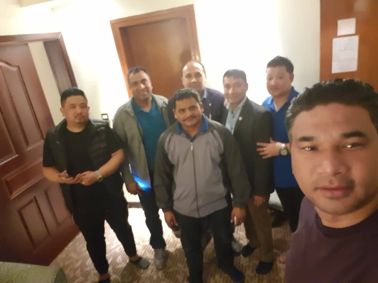 बृहत भेला को लागि बेल्जियम को टोली दुवईमा