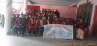 मल्लाजका महिलाहरुलाई प्याड बनाउने तालिम