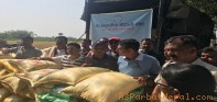 हावाहुरी पीडितलाई एनआरएन नेदरल्याण्डको लाखभन्दा बढि सहयोग