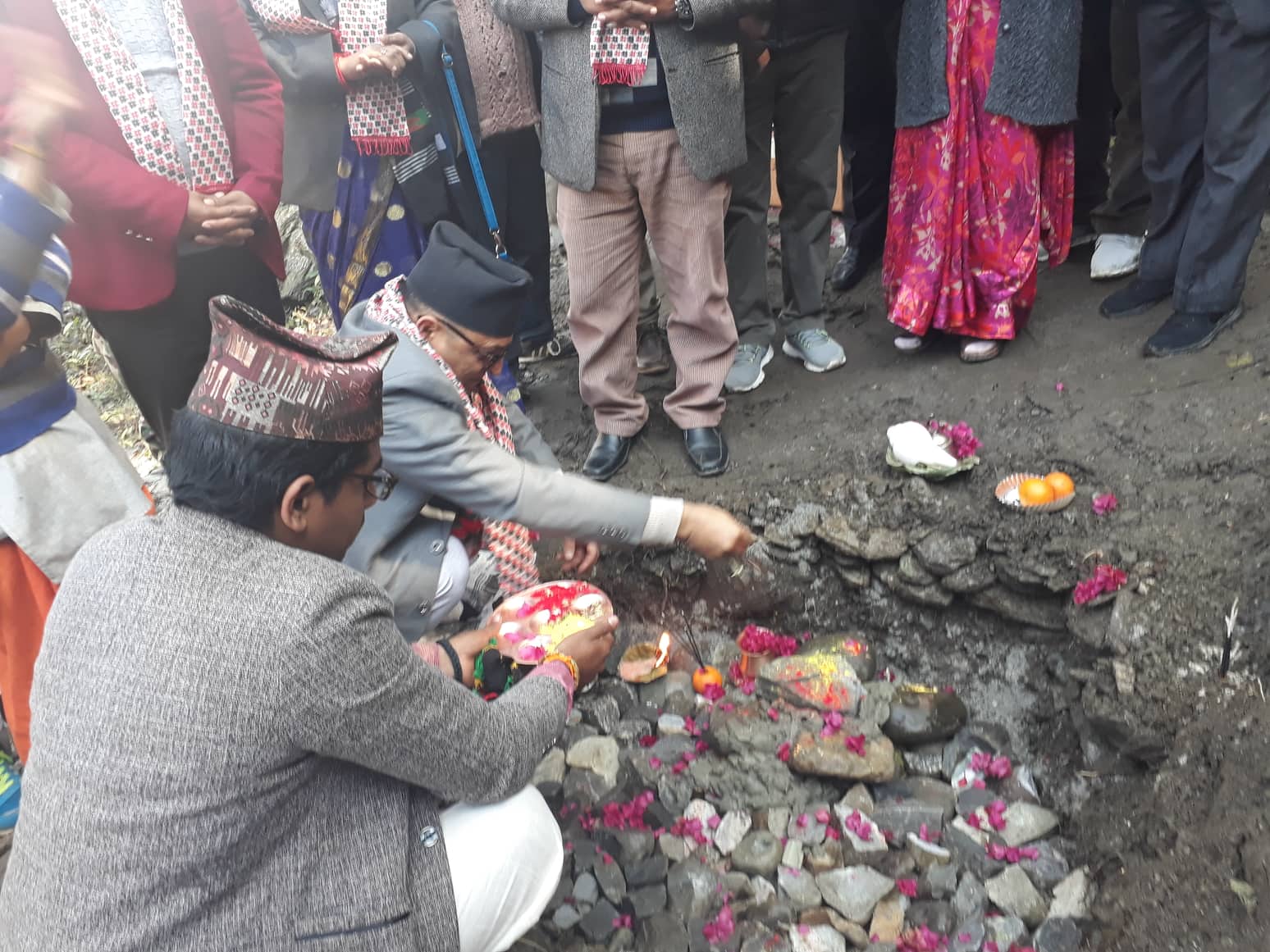 पिपलटारी लिफ्ट खानेपानी आयोजनाको शिलन्यास
