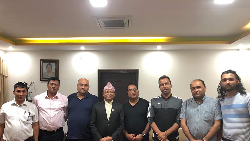 राष्ट्रिय सभाका अध्यक्ष  र अन्तराष्ट्रिय पर्वत समाजका पदाधिकारी बीच भेटवार्ता : विविध विषयमा छलफल