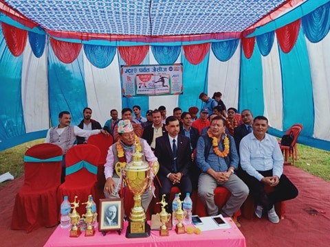 जेसिज पर्वतको अन्तर मावि स्तरिय सेभेन ए साईड फुटवल प्रतियोगिता शुरु