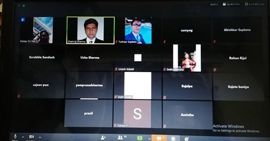 नमूना आवासीय माविद्धारा अन्लाईन माध्यमबाट कक्षा सञ्चालन