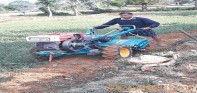 पर्वतका कृषकहरु गोरु बेचेर हलो किन्दै