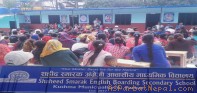 सहिद स्मारक अँग्रेजी आबाशीय मा.विले अभिभावकहरुलाई बोलाएर यस्तो भन्यो ।