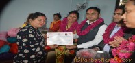 पर्वतमा एक महिने कुशन तालिम सम्पन्न