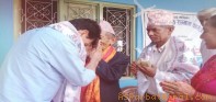 कटुवाचौपारीका ९४ जना जेष्ठ नागरिक सम्मानित