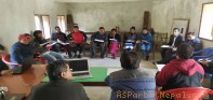 पर्वतको भोर्लेमा आधारभूत तथा घरधुरी सर्वेक्षण कार्यक्रम सम्पन्न