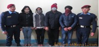 पर्वतमा चोरी गरी भागेका पोखरामा पक्राउ