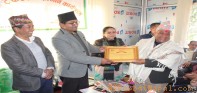 फलेवासका उत्कृष्ट करदाता सम्मानित, फलेवास मुलुकै कम कर लिने नगरपालिका–मेयर शर्मा