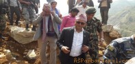 अध्यक्ष तिमिल्सीनाद्धारा कालीगण्डकी लोकमार्गको अवलोकन