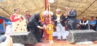 पर्वतमा सडक खाना महोत्सव शुरु