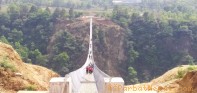 कुश्मा खरिया–ज्ञादी झोलुङ्गे पुल सर्वसाधारणका लागि खुल्ला : अग्ला पुलमा पर्यटकको घुईचो
