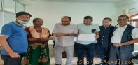 पर्वत समाज बेल्जियमद्धारा क्यान्सर पीडित परियारलाई आर्थिक सहयोग