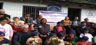 लायन्स क्लव अफ शिवालयद्धारा दुर्गमका विद्यार्थीलाई न्यानो कपडा वितरण