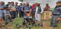 देउपुरका किसानलाई यान्त्रिक उपकरण वितरण