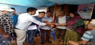 ट्याक्टर दुर्घटनामा मृत्यु भएका नेपालीको परिवारलाई १ लाख आर्थिक सहयोग